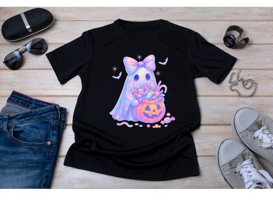 "Ghost with candies"