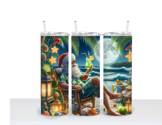 "Beach Santa Claus"