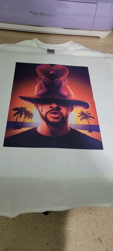 Cotton T-shirts / Vinyl or Subliminate